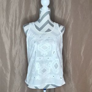 Madewell lace tank top